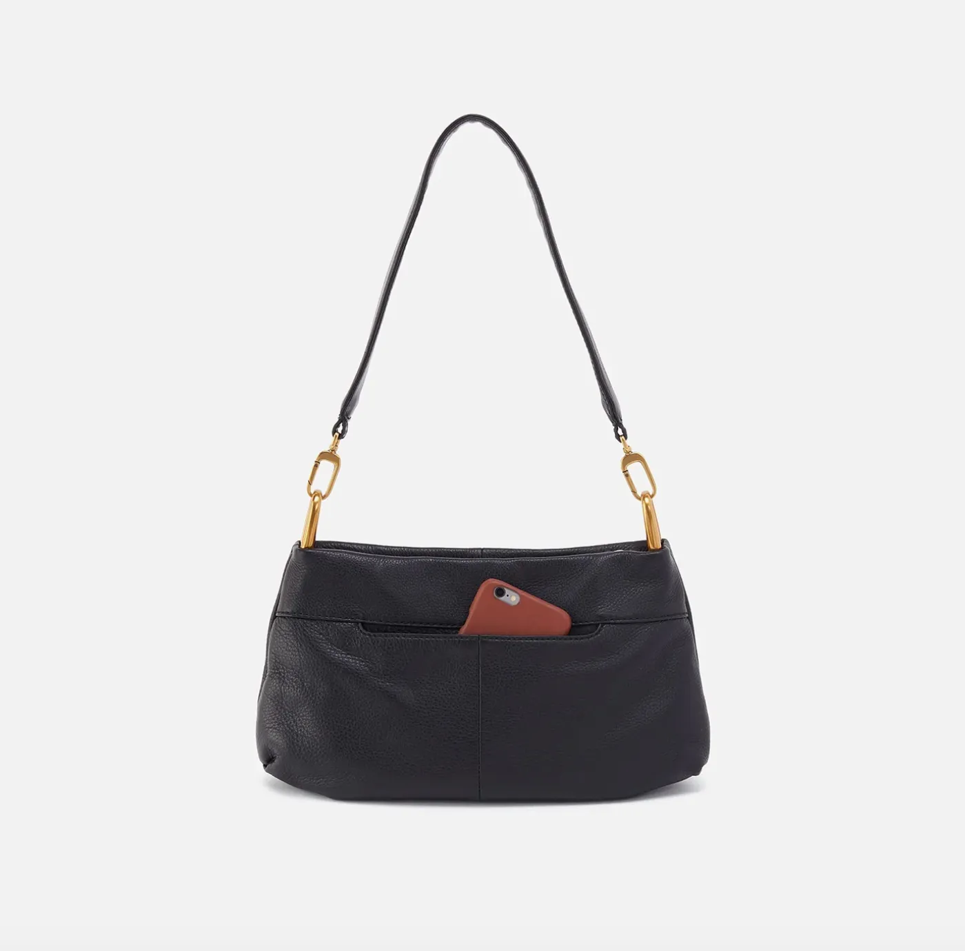 Advance Shoulder Bag | Pebbled Leather