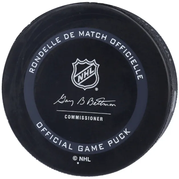 Alex Wennberg Seattle Kraken Autographed 2021-22 Inaugural Season Official Game Puck