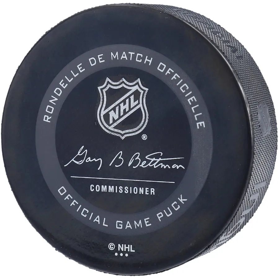 Alexander Ovechkin Washington Capitals Autographed Official Game Puck with "767G 3/15/22" Inscription