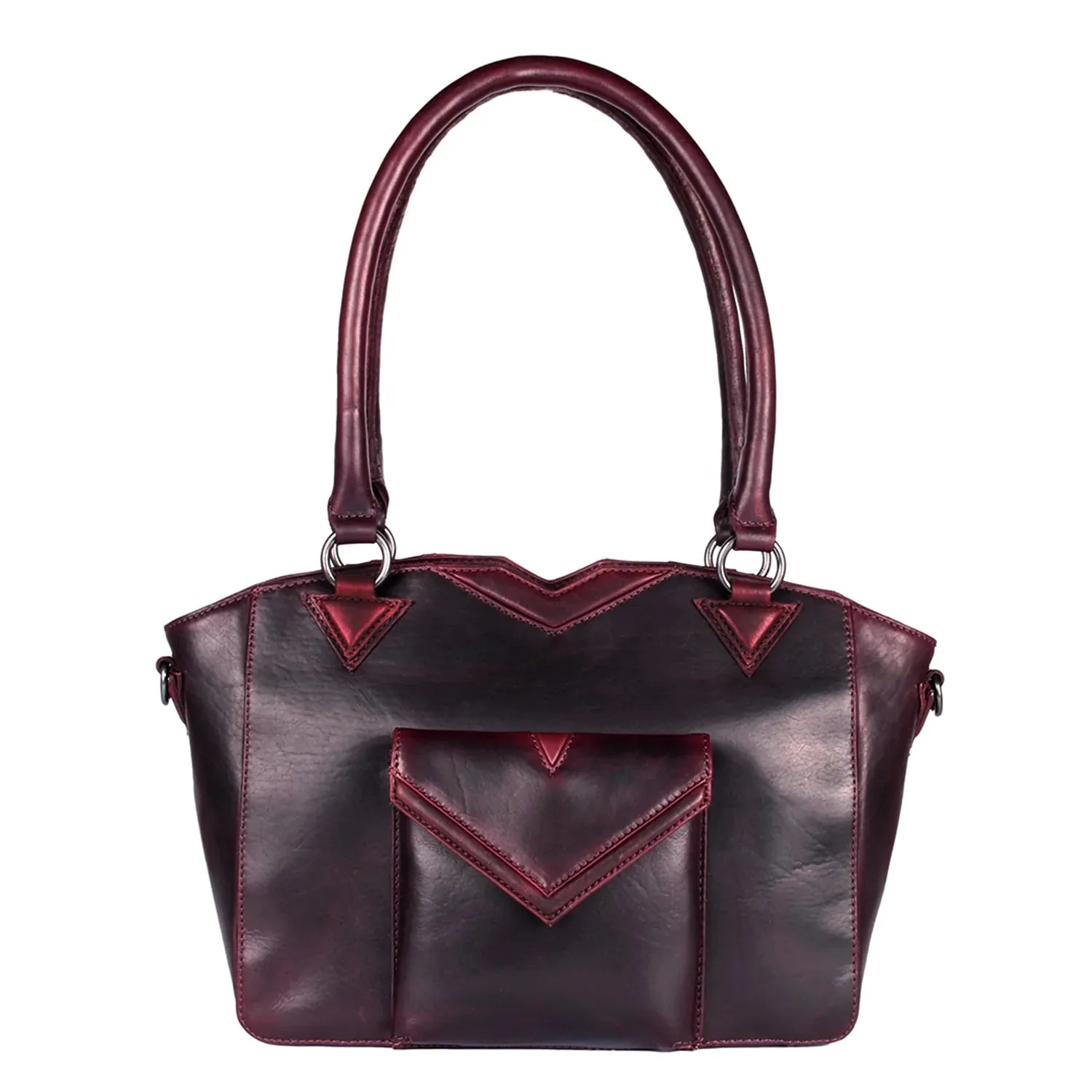 All About Aubrey Leather Concealed Carry Satchel