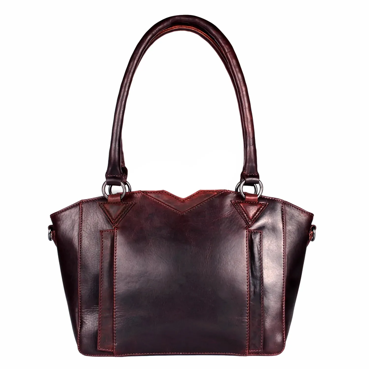 All About Aubrey Leather Concealed Carry Satchel
