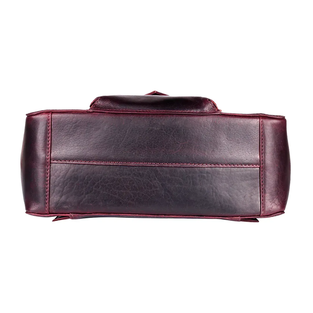 All About Aubrey Leather Concealed Carry Satchel