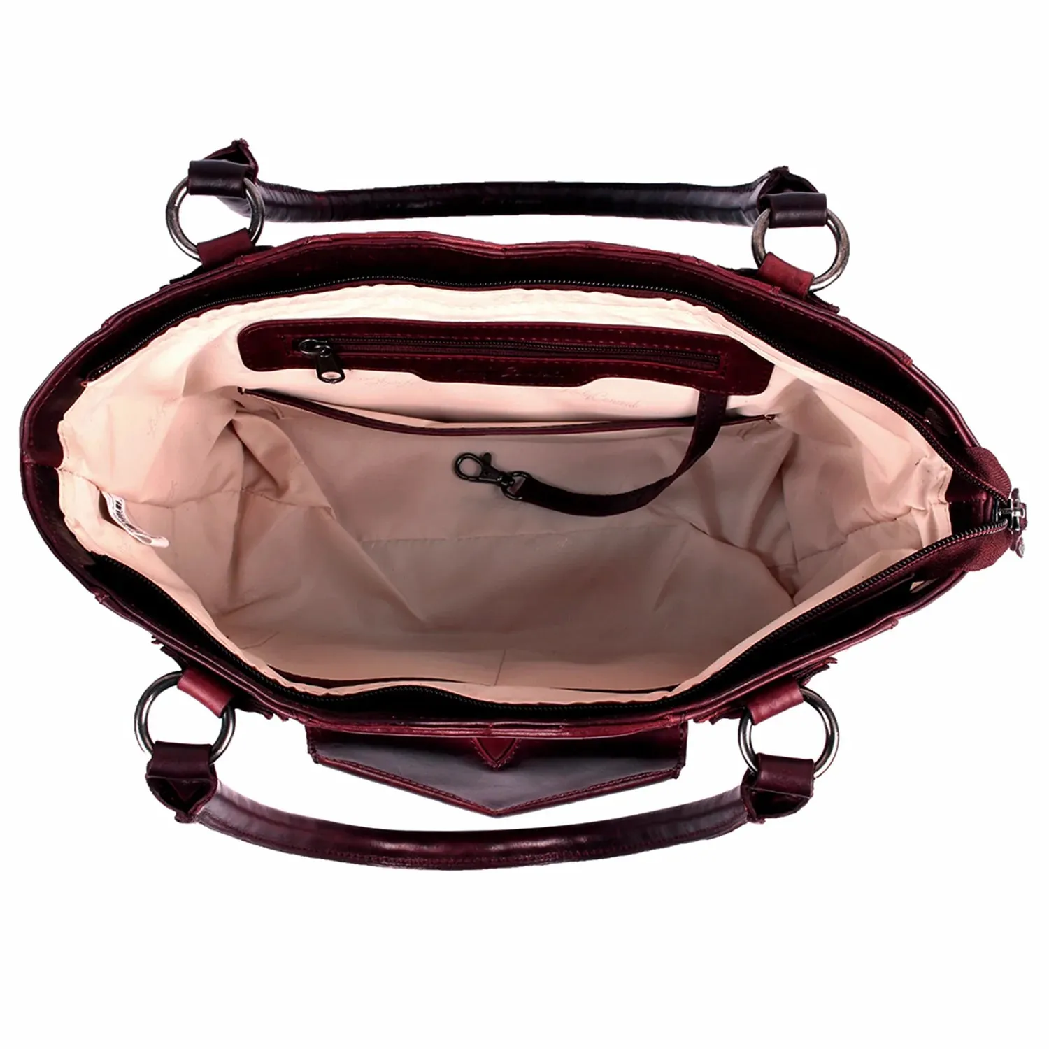 All About Aubrey Leather Concealed Carry Satchel