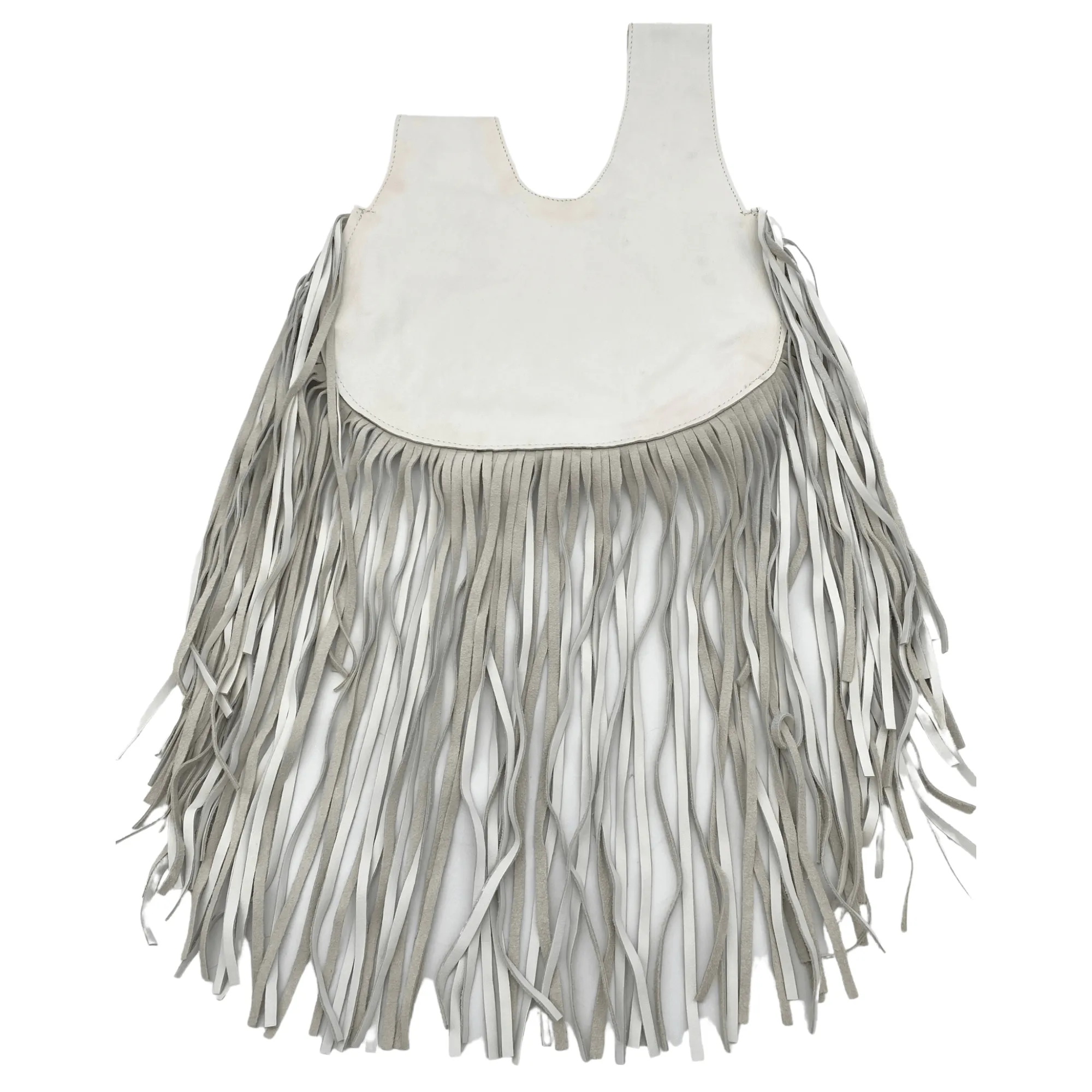 APHROS CAPRI Boho Saddle Bag - White