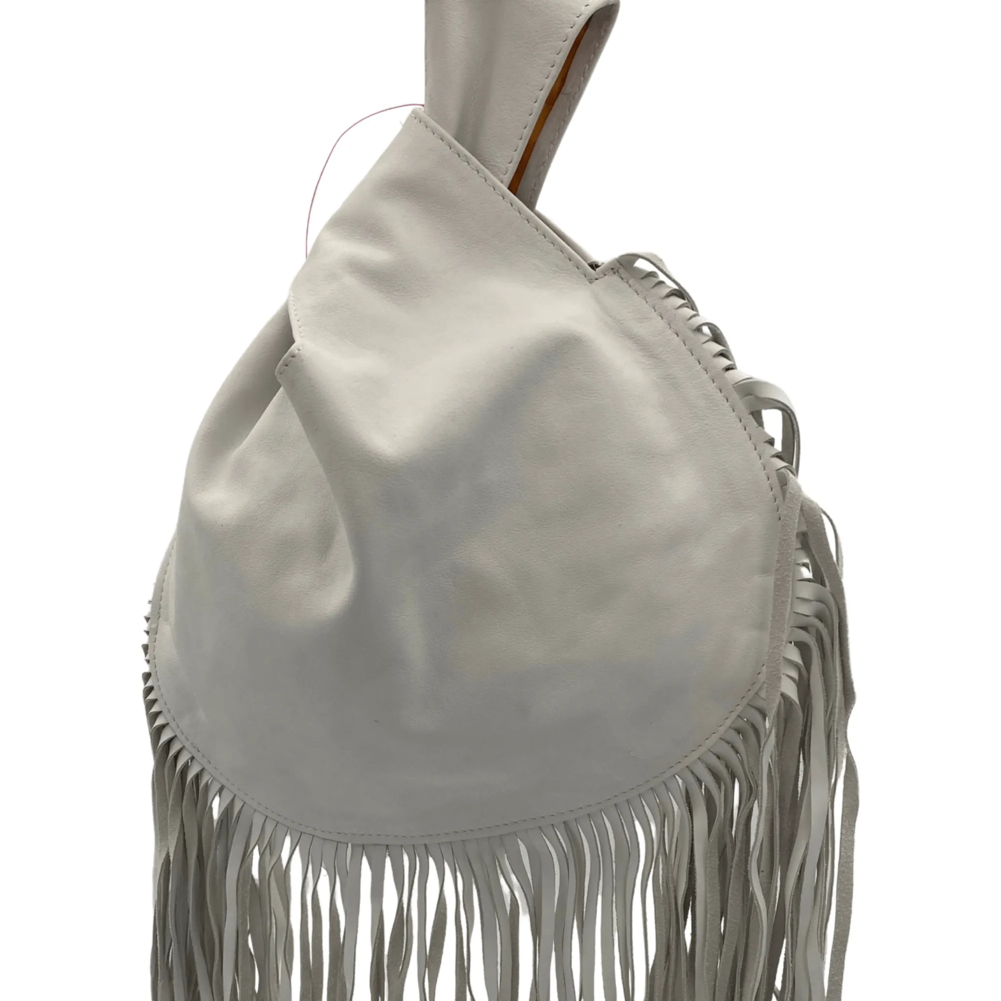 APHROS CAPRI Boho Saddle Bag - White
