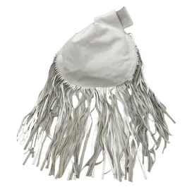 APHROS CAPRI Boho Saddle Bag - White