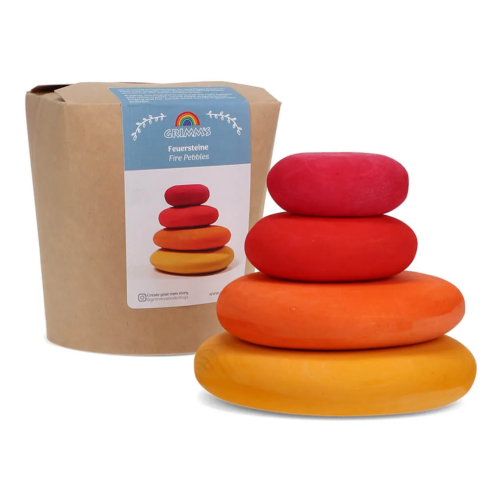 Authentic Grimm's Pebbles Blocks Fire