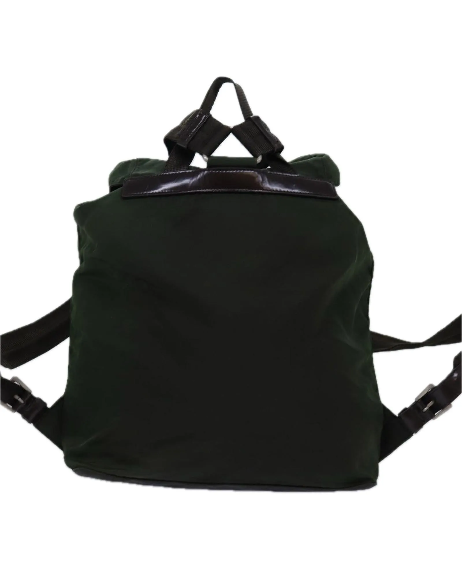 Authentic Khaki Nylon Backpack with Serial No. 53