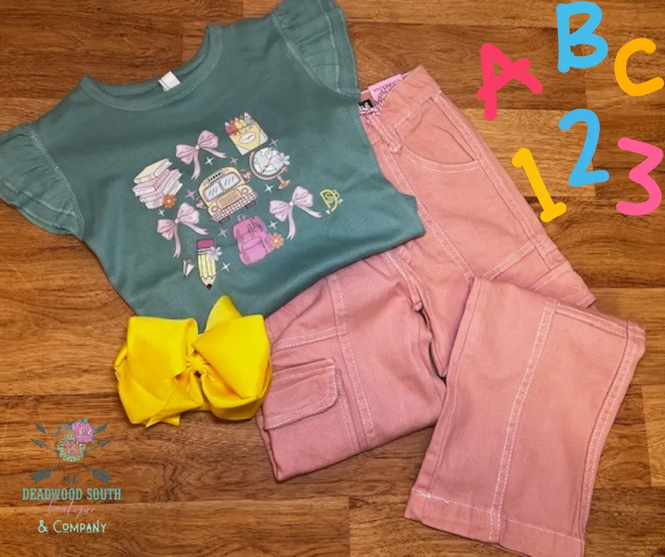 Back To School Bow Tee