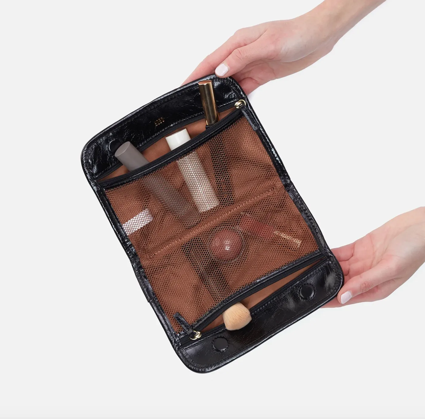 Beauty Cosmetic Pouch | Polished Leather