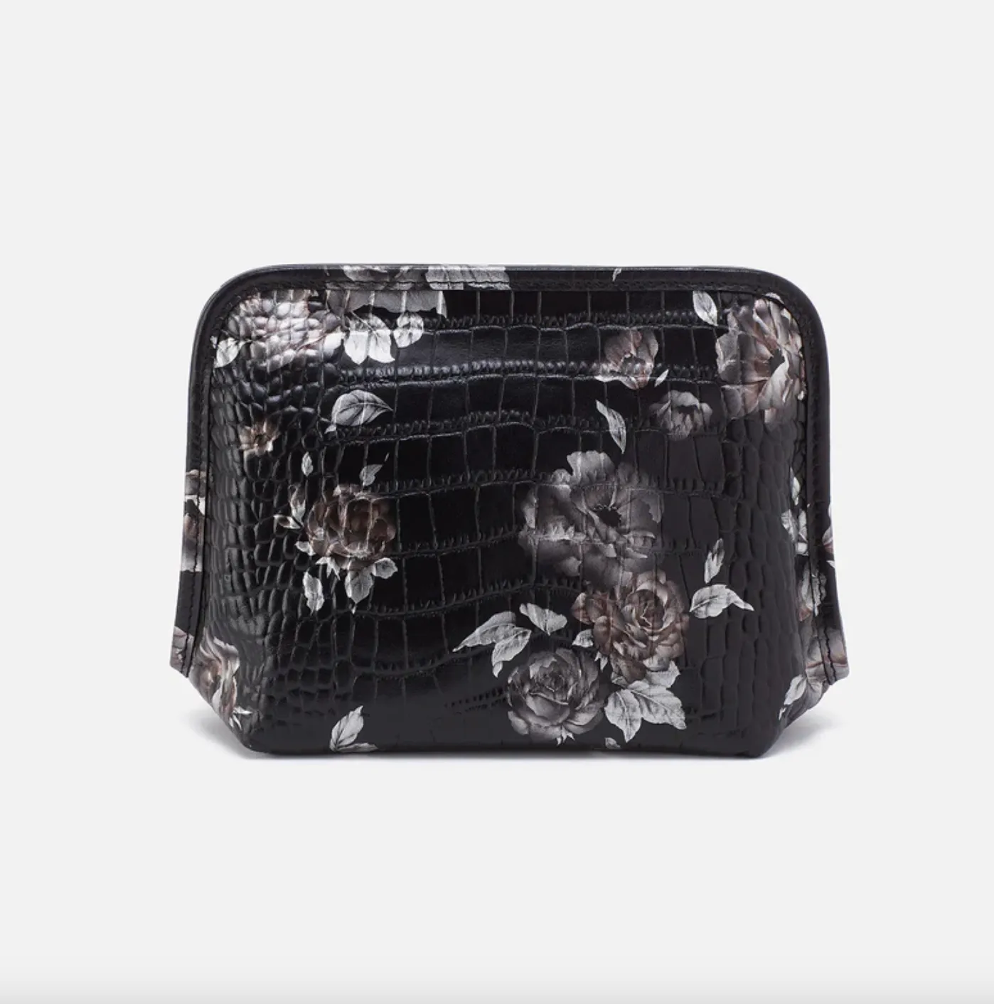 Beauty Cosmetic Pouch | Printed Leather
