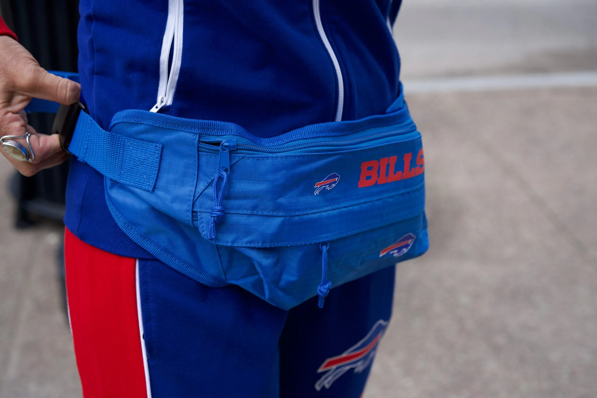 Bills Large Royal Blue Fanny Pack