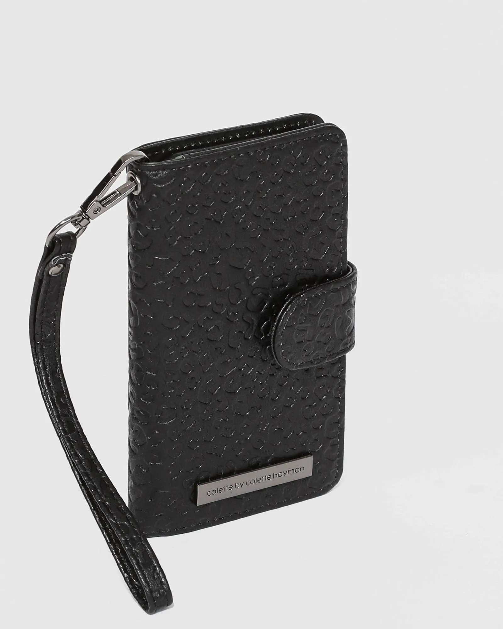 Black Iphone 12 Pro Embossed Case