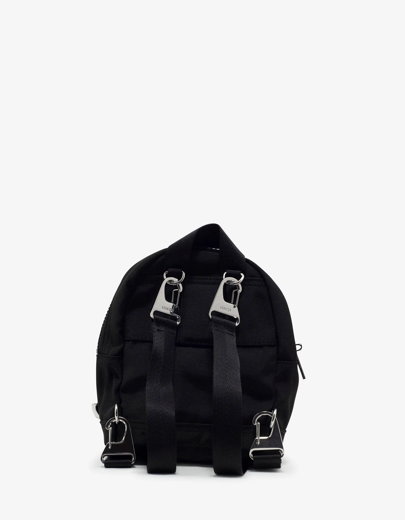 Black Tiger Embroidery Mini Backpack