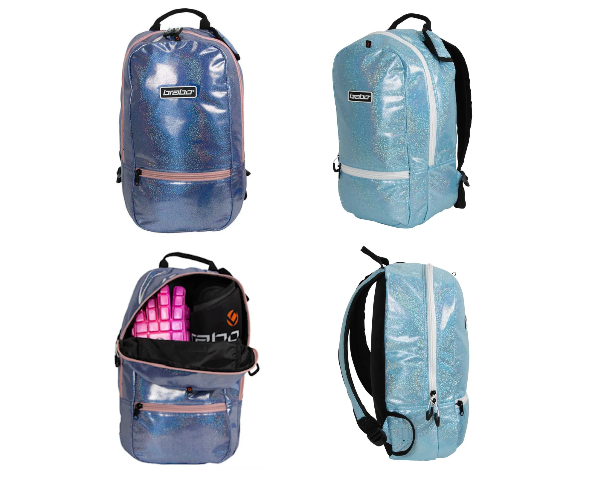 BRABO Junior Sparkle Backpack : Stick Thru
