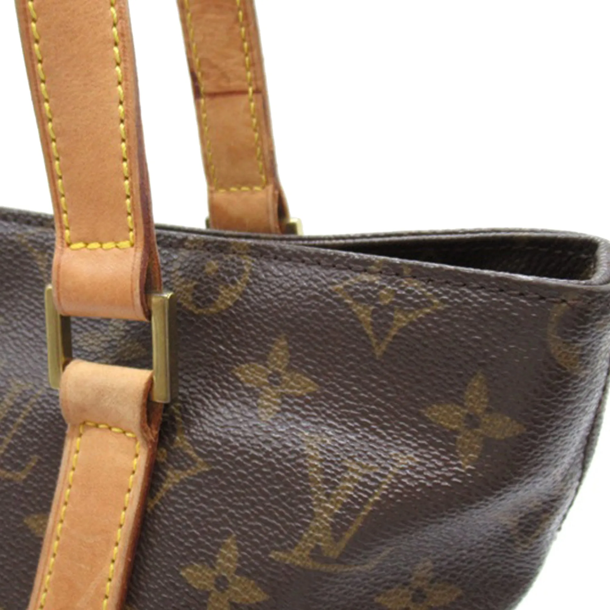 Brown Louis Vuitton Monogram Cabas Piano Tote Bag