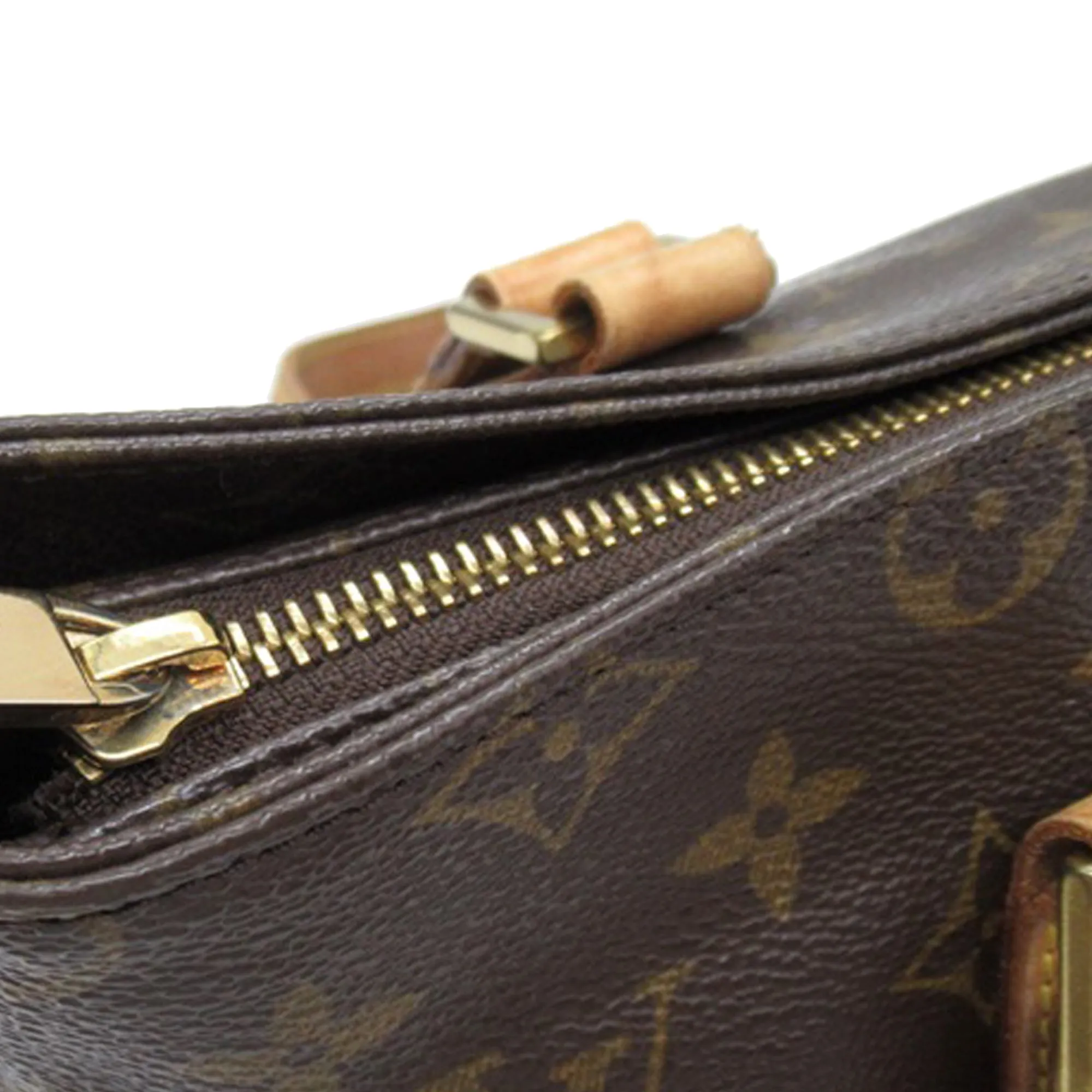 Brown Louis Vuitton Monogram Cabas Piano Tote Bag