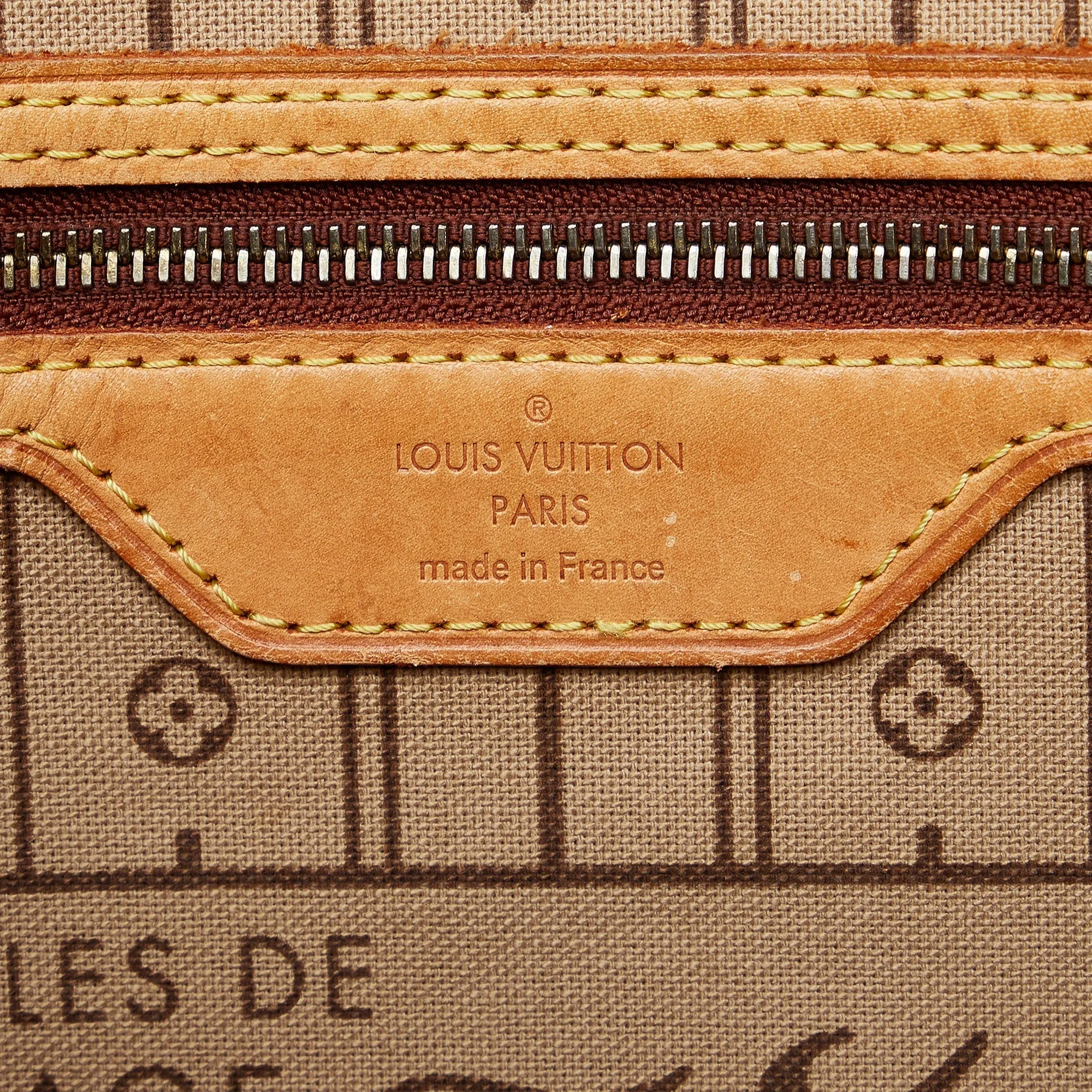 Brown Louis Vuitton Monogram Neverfull MM Tote Bag