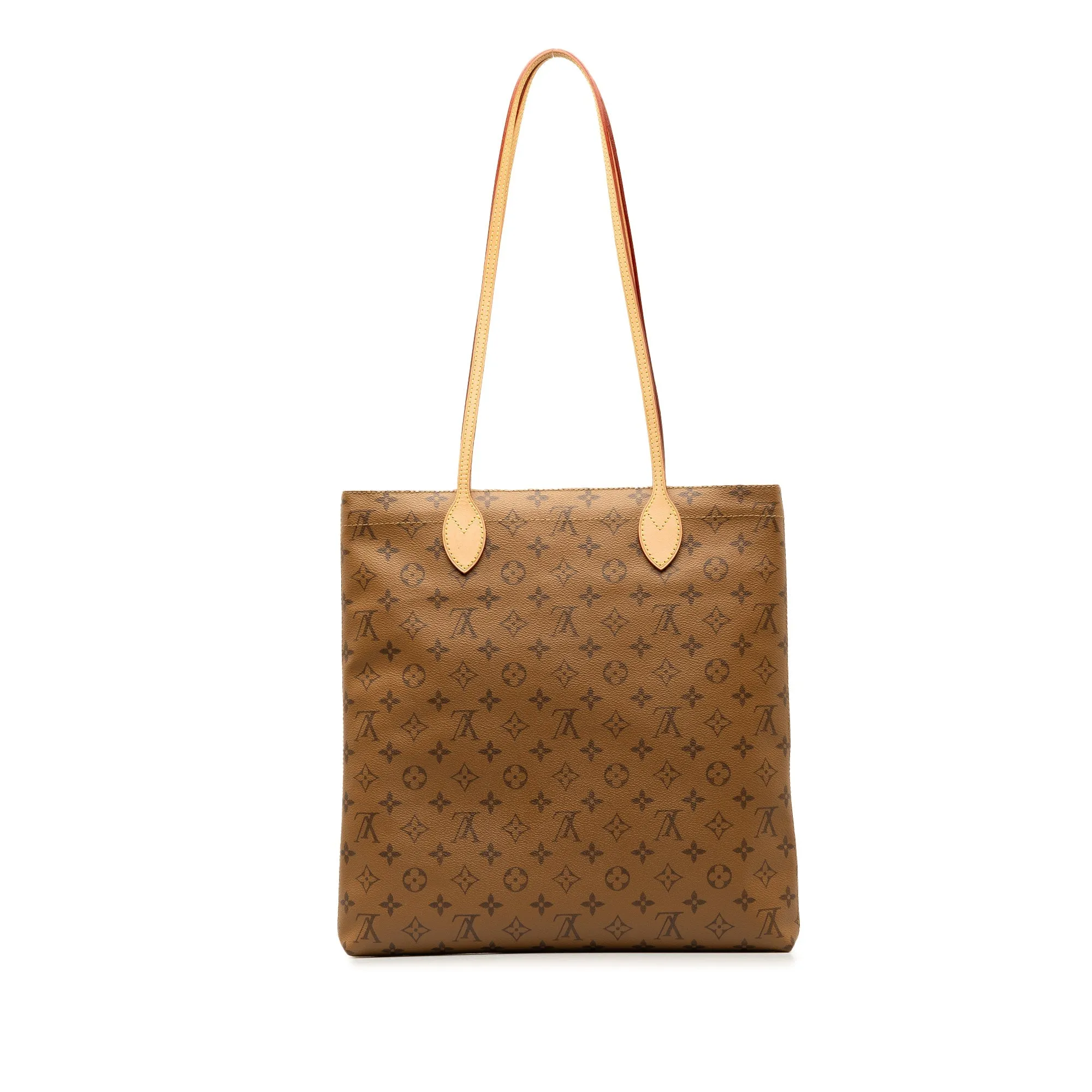 Brown Louis Vuitton Monogram Reverse VHS Tape Carry It Tote Bag