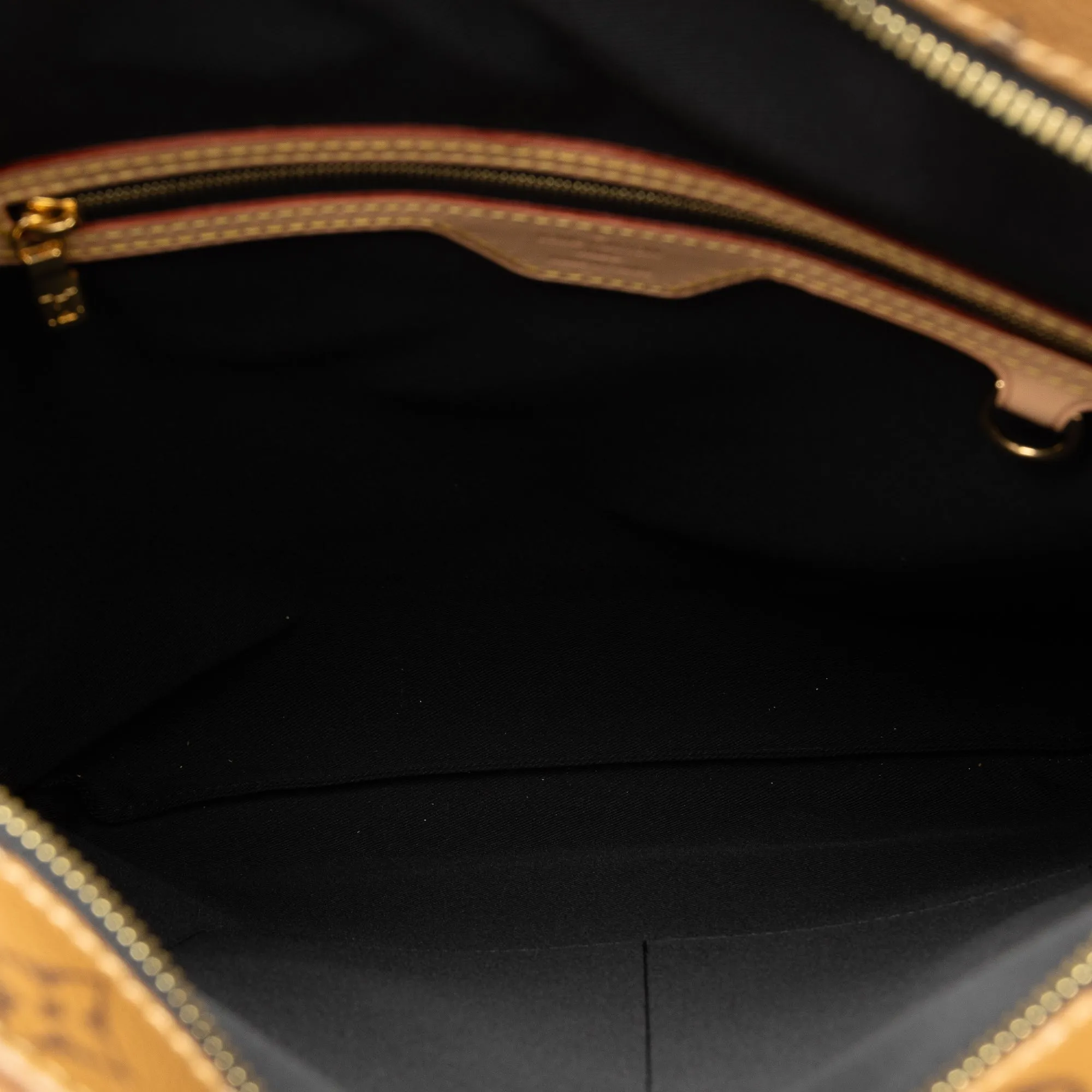 Brown Louis Vuitton Monogram Reverse VHS Tape Carry It Tote Bag