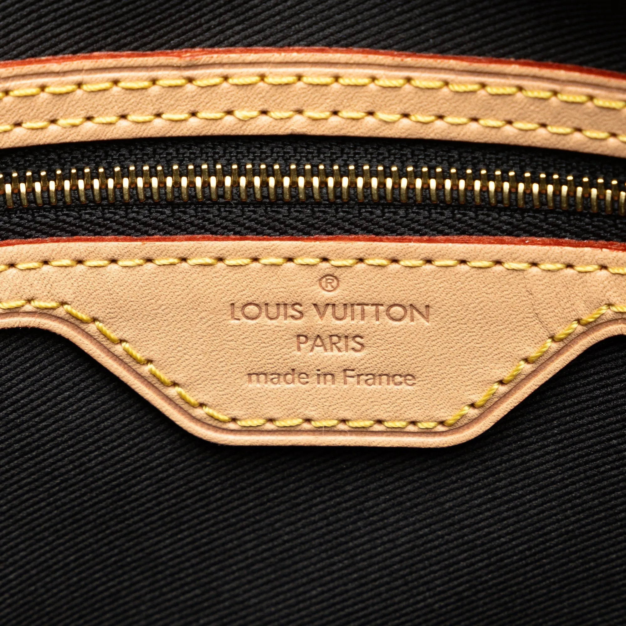 Brown Louis Vuitton Monogram Reverse VHS Tape Carry It Tote Bag