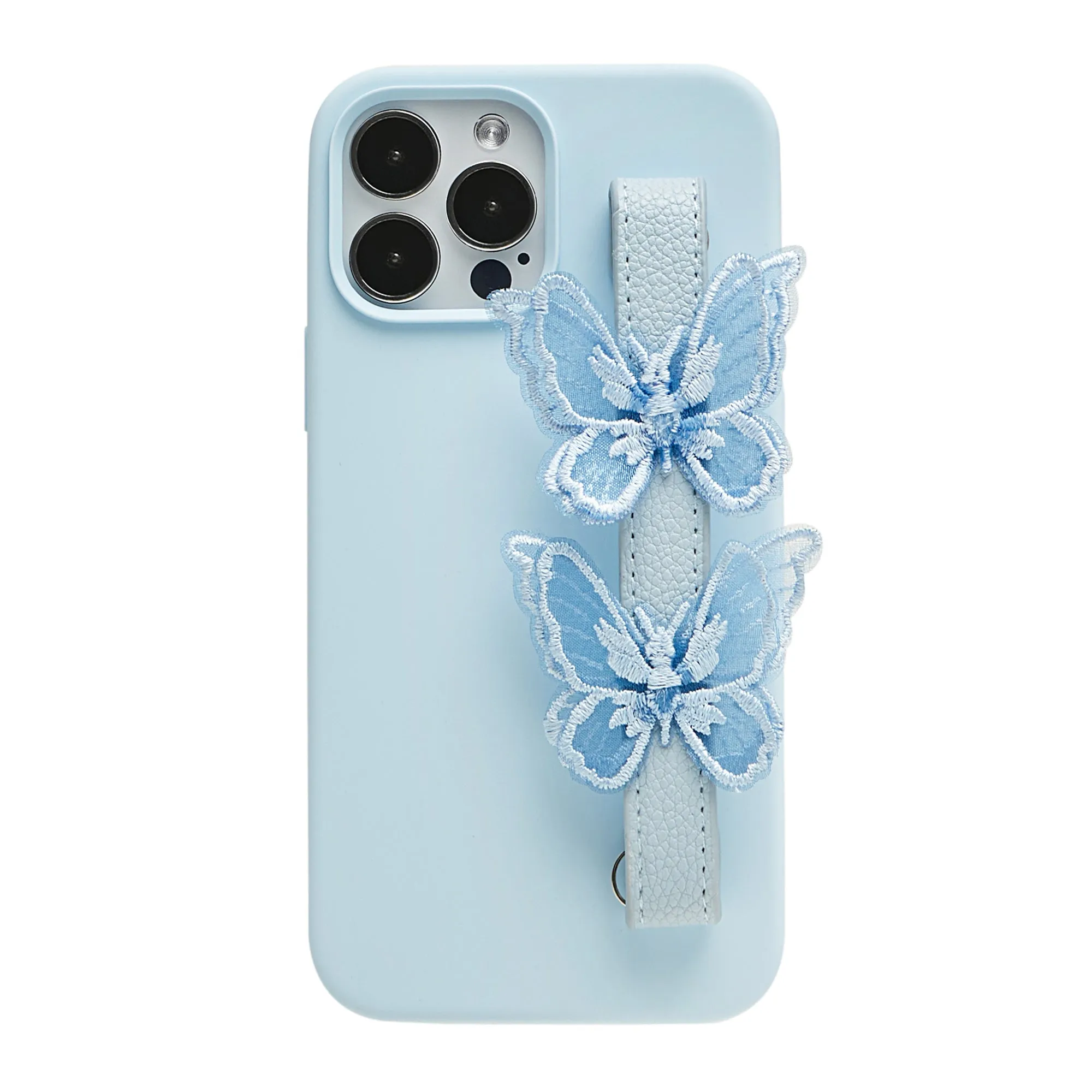 Butterfly Wristlet Phone Case