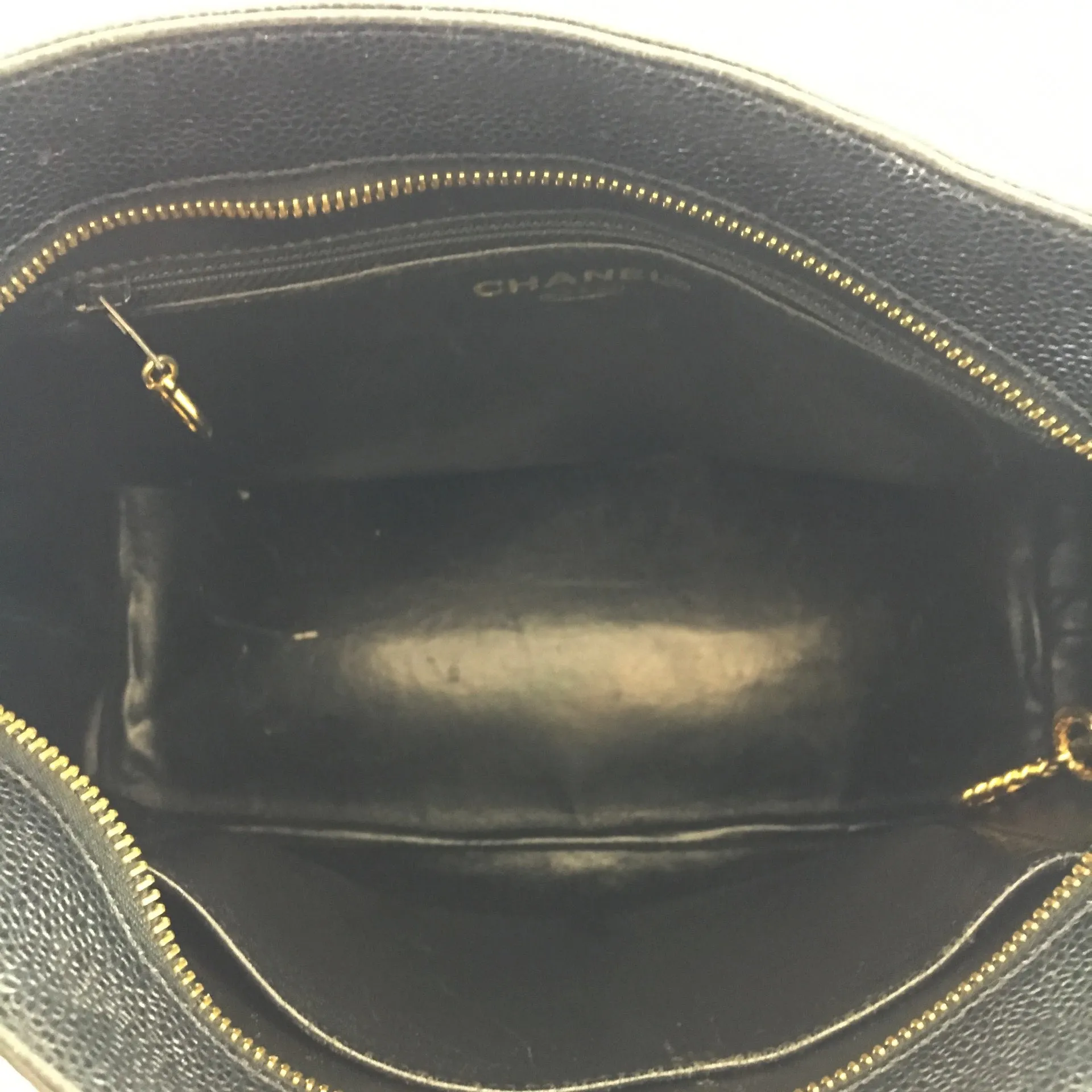 Caviar Quilted Medallion Tote
