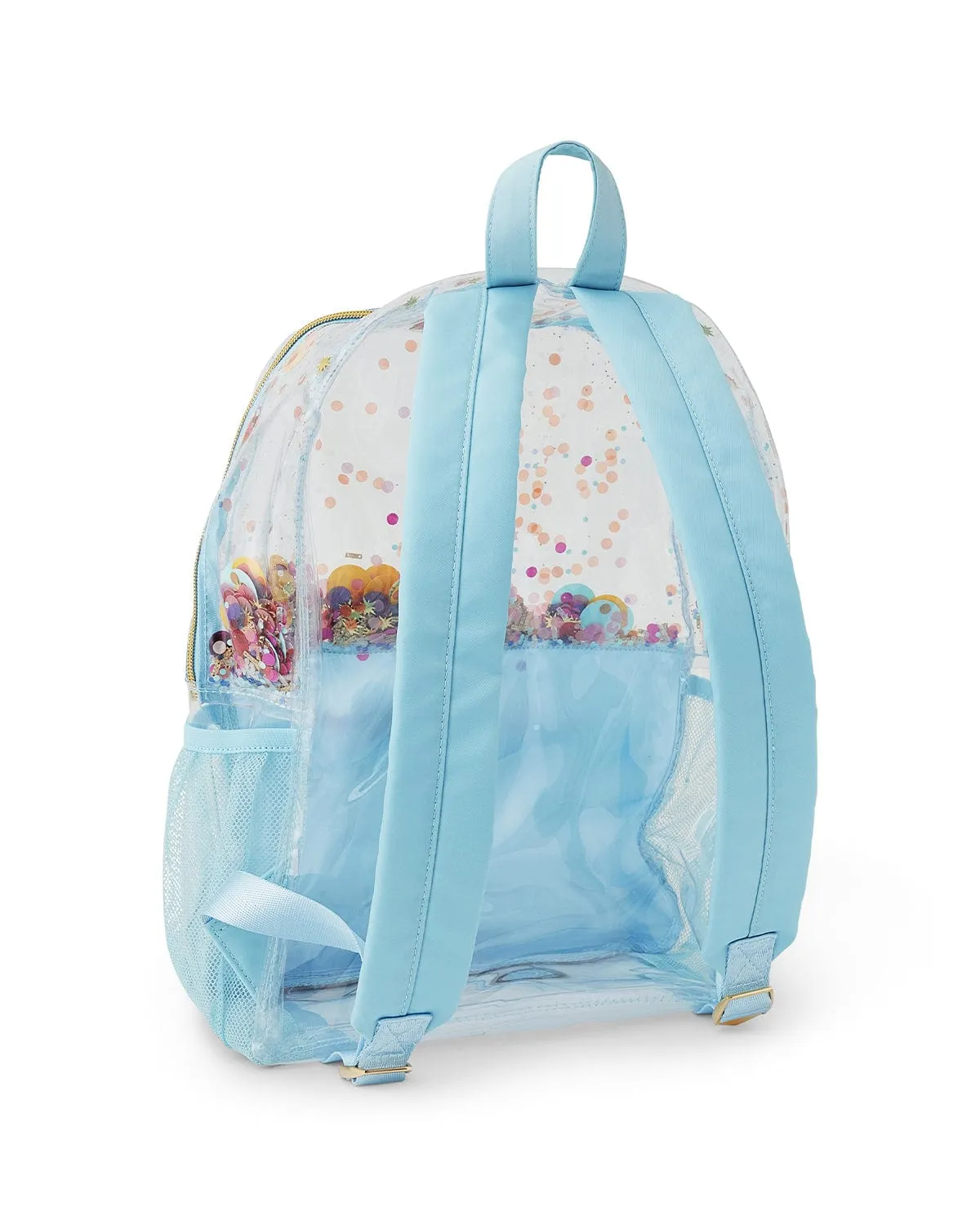 Celebrate Every Day Confetti Clear Backpack