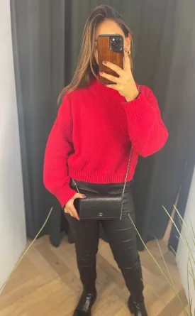 Chanel Black Lambskin Leather Floral 'Wallet On Chain' Handbag - As Seen on Instagram