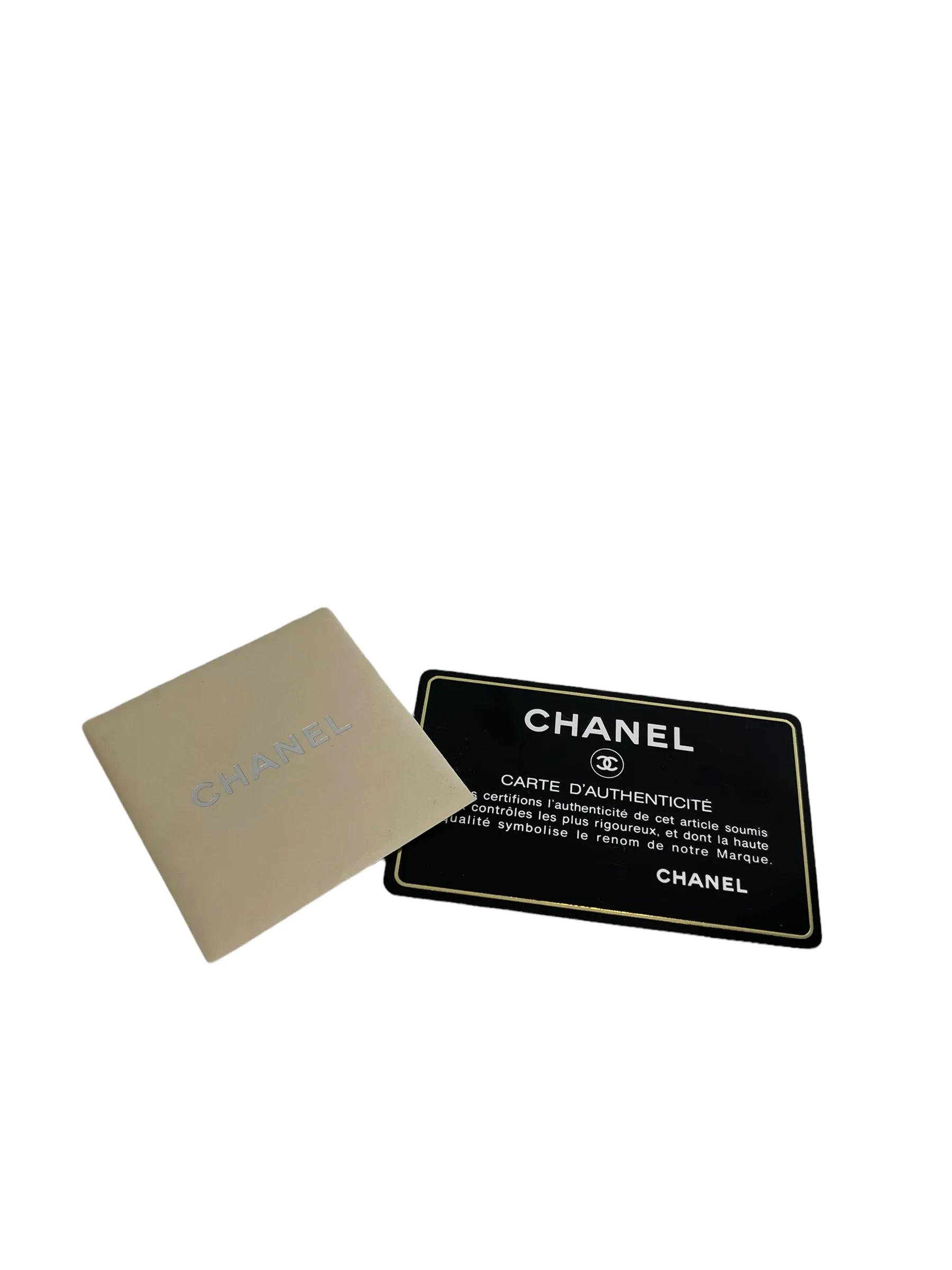 Chanel Cream Caviar Leather "Jumbo" Double Flap