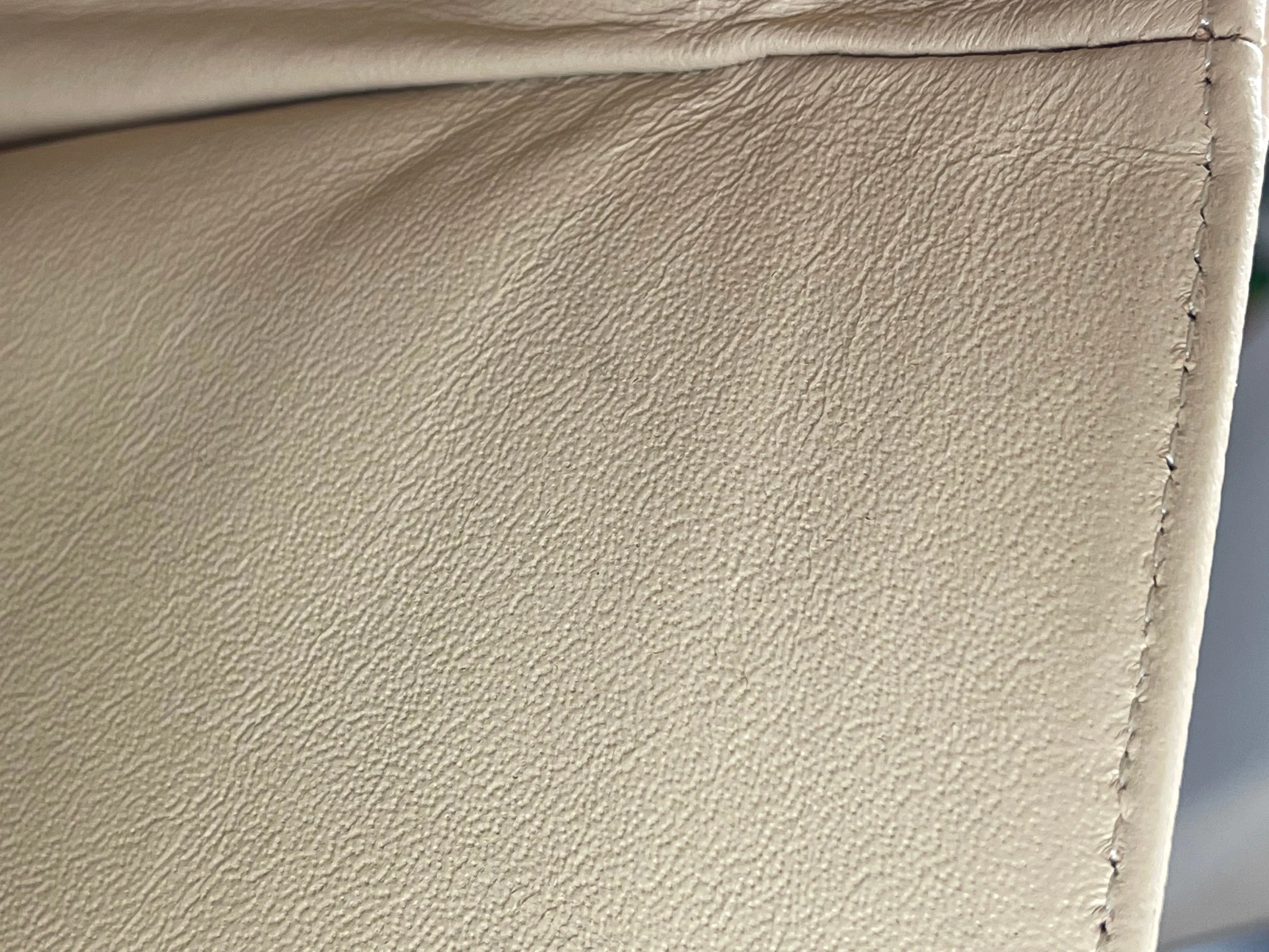Chanel Cream Caviar Leather "Jumbo" Double Flap