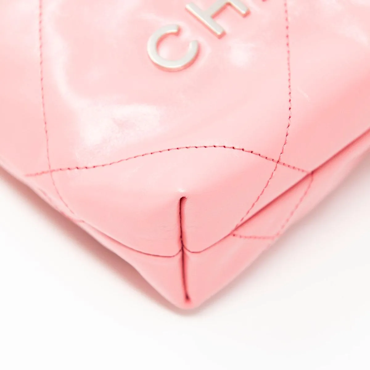 Chanel Pink Mini 22 Hobo
