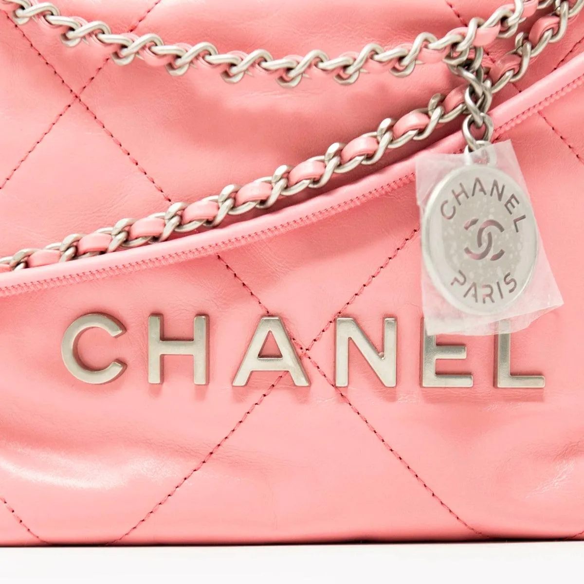 Chanel Pink Mini 22 Hobo
