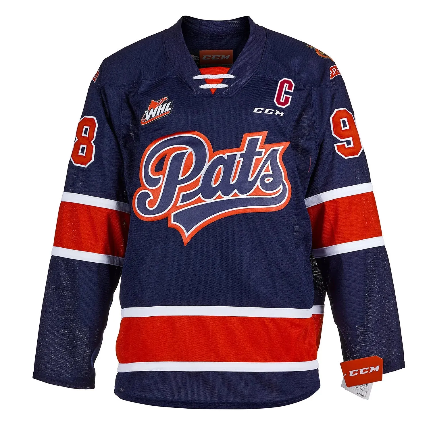 Connor Bedard Regina Pats Autographed Signed CCM CHL Hockey Jersey