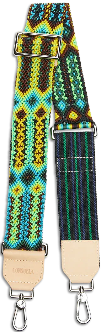 Consuela Kiwi Crossbody Woven Strap