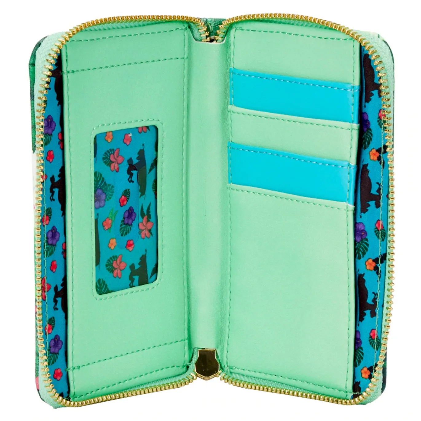 Disney Jungle Book Bare Necessities Zip Around Wallet