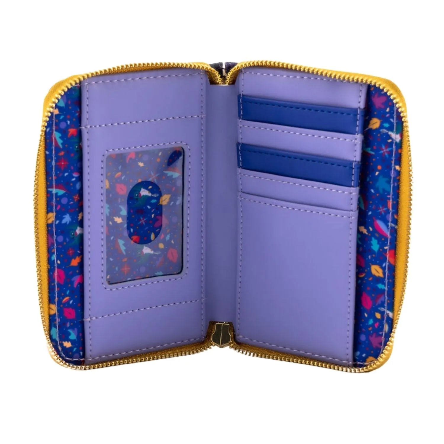 Disney Pochontas Just Around The River Bend Zip Around Wallet