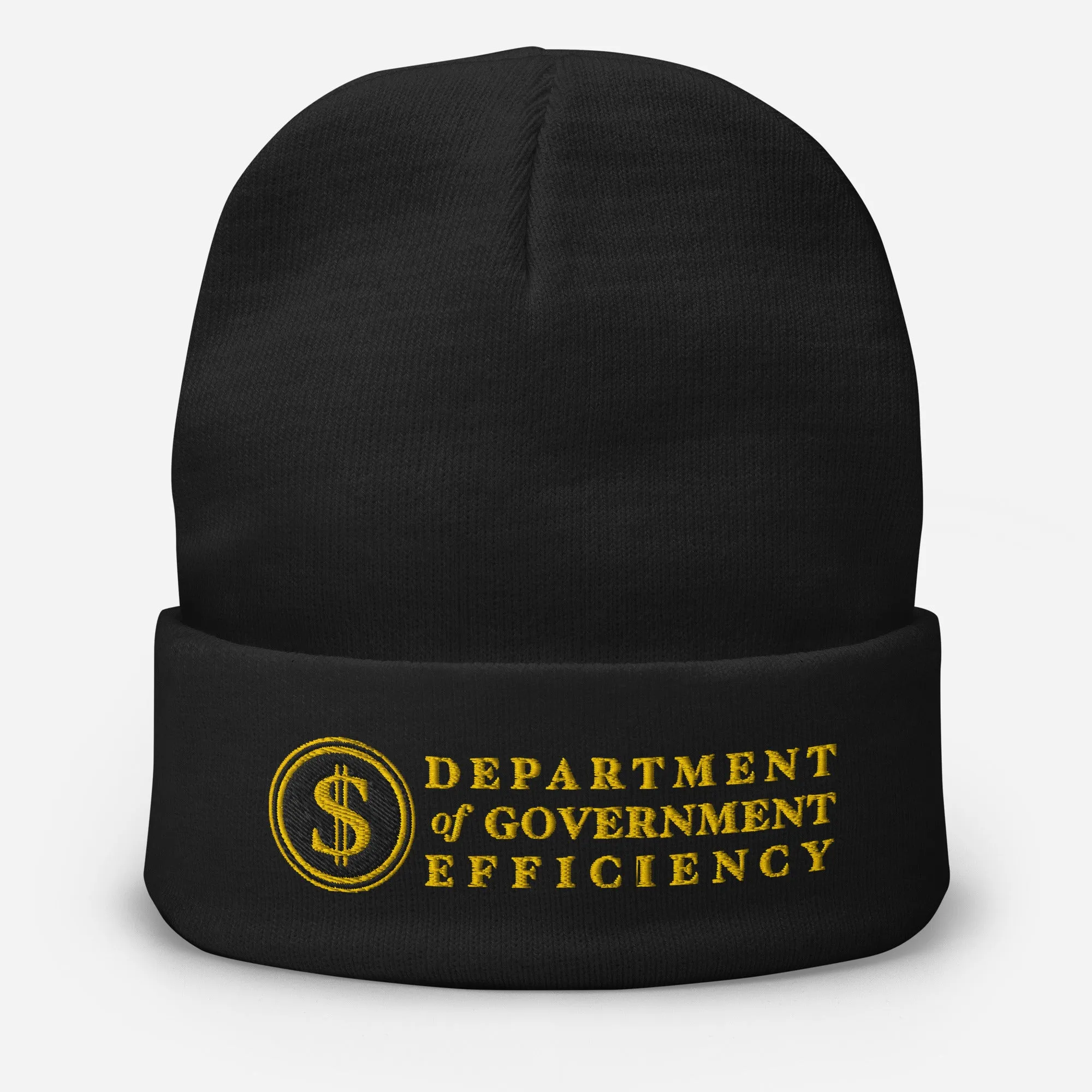 DOGE Department of Government Efficiency Embroidered Beanie