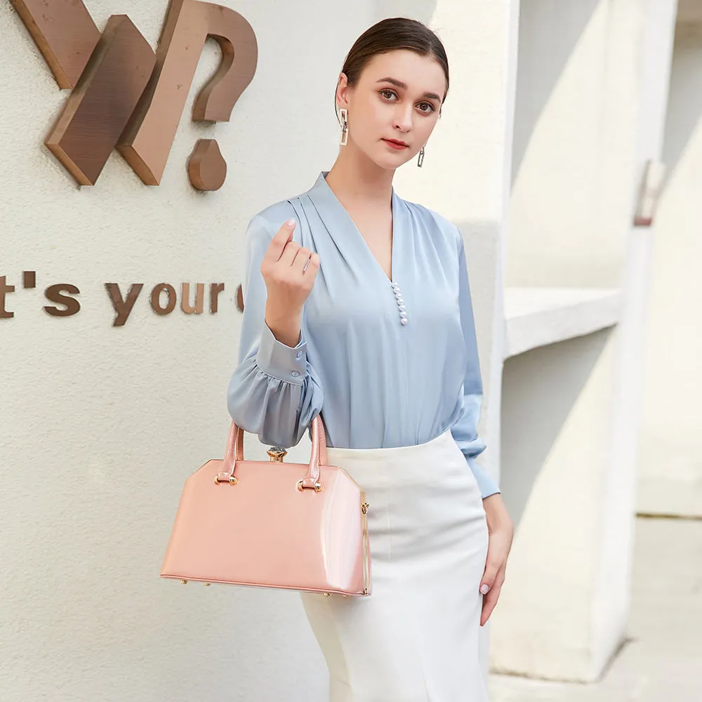 Double Handle Frame Satchel