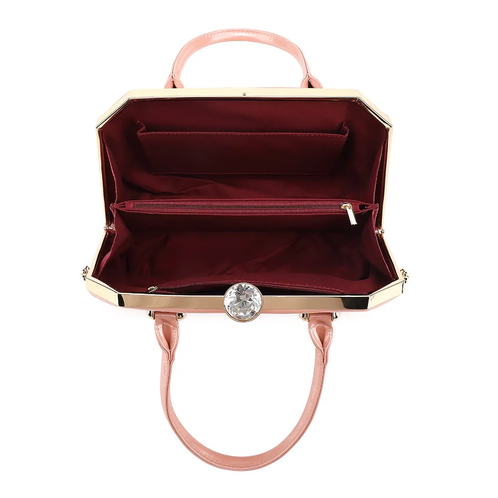 Double Handle Frame Satchel