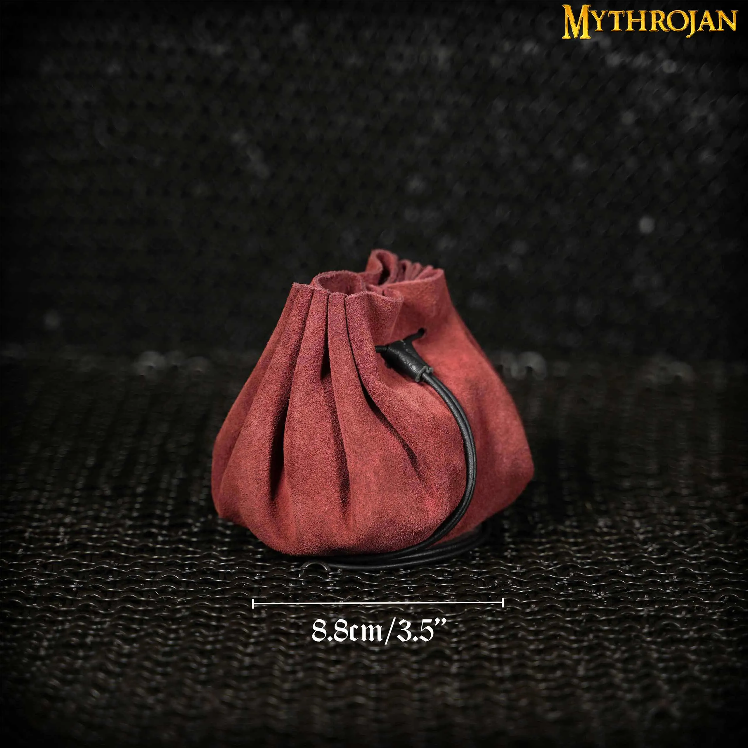 Drawstring Dice Bag - Red