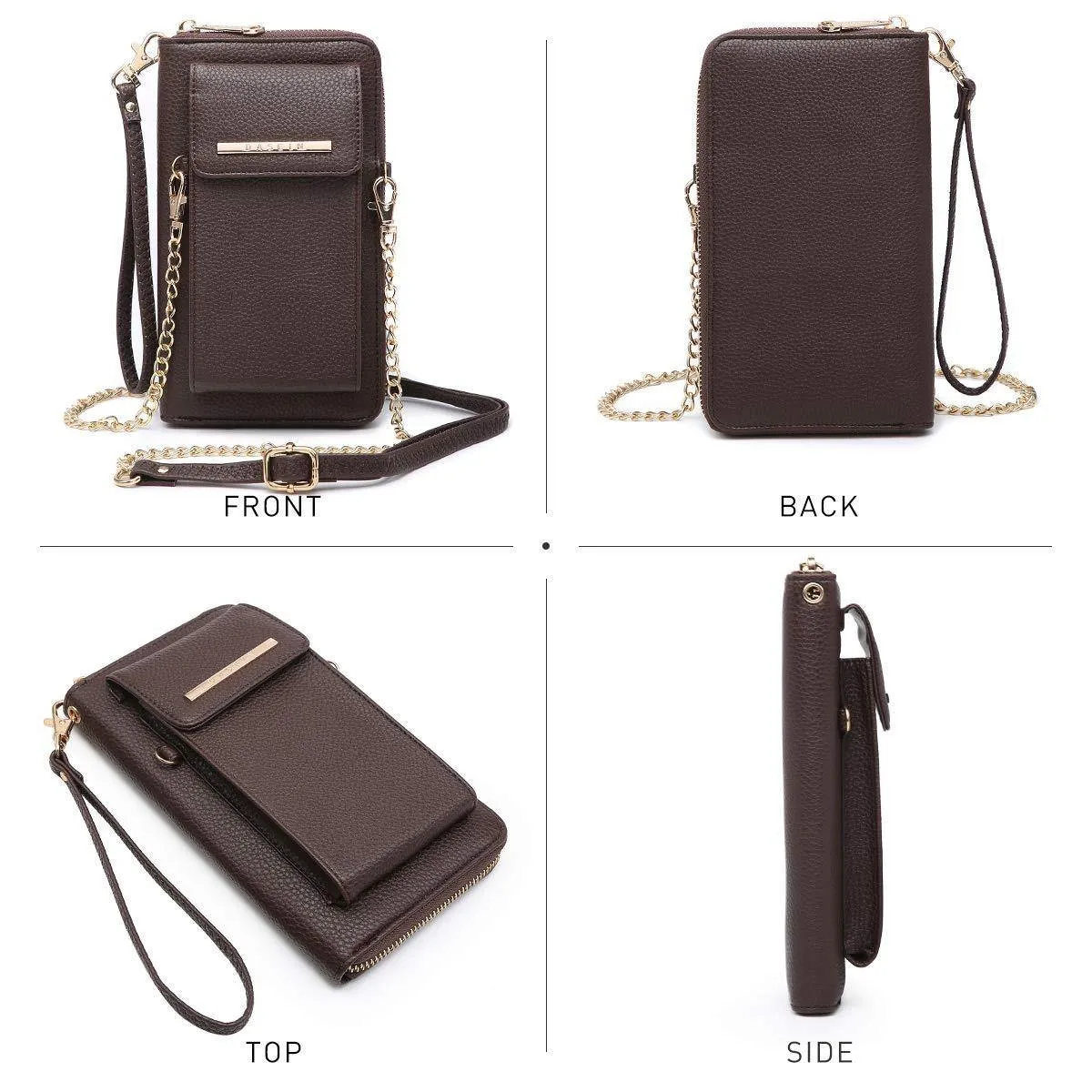 Fashion Small Size Cellphone Wristlet Crossbody Bag