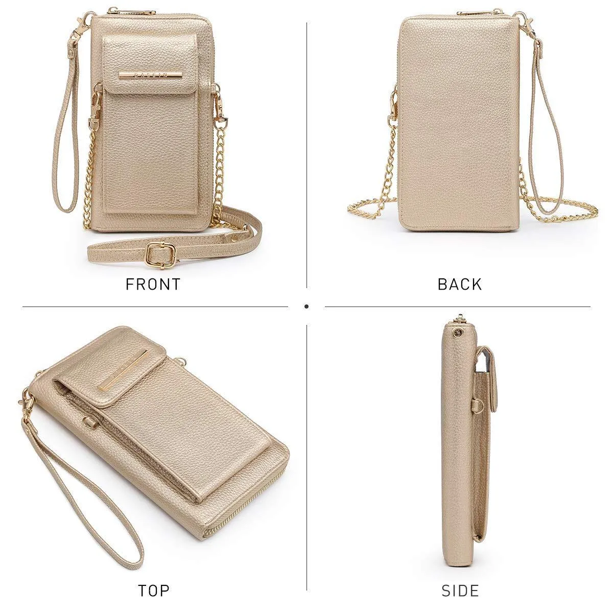 Fashion Small Size Cellphone Wristlet Crossbody Bag