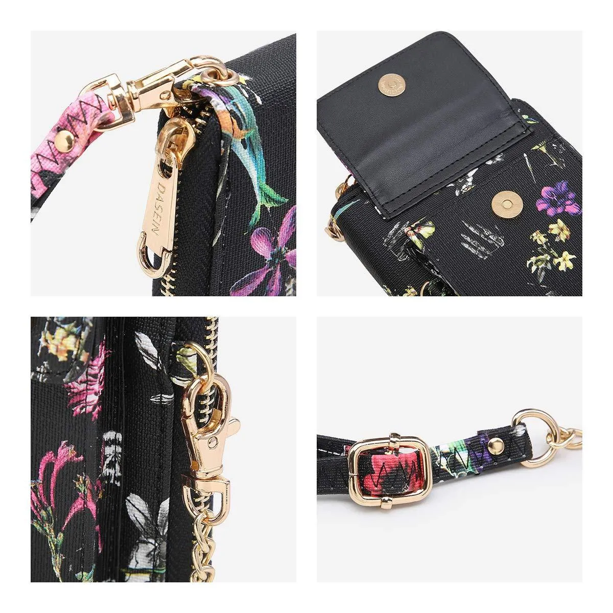 Fashion Small Size Cellphone Wristlet Crossbody Bag