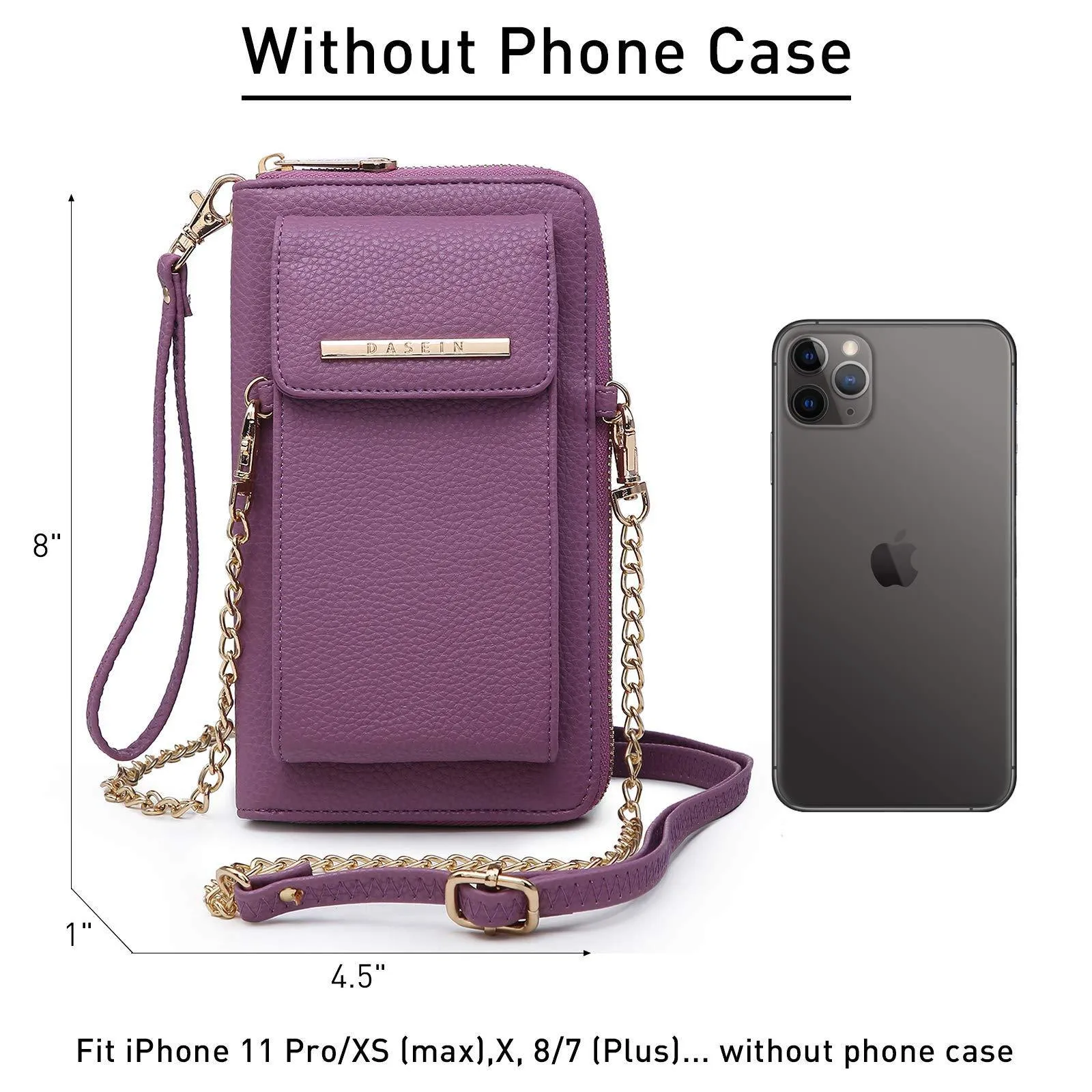Fashion Small Size Cellphone Wristlet Crossbody Bag