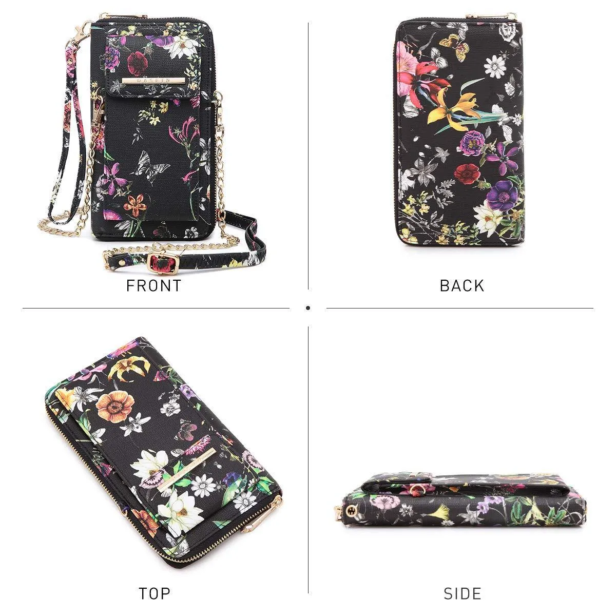 Fashion Small Size Cellphone Wristlet Crossbody Bag