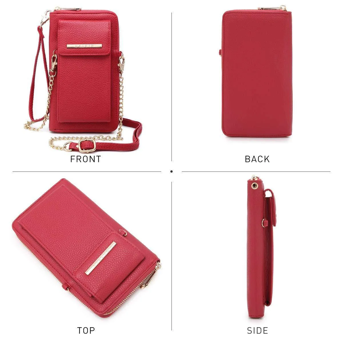 Fashion Small Size Cellphone Wristlet Crossbody Bag