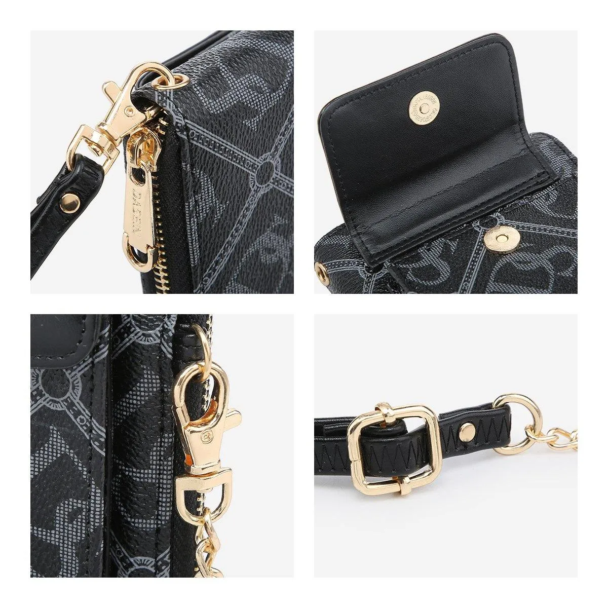 Fashion Small Size Cellphone Wristlet Crossbody Bag
