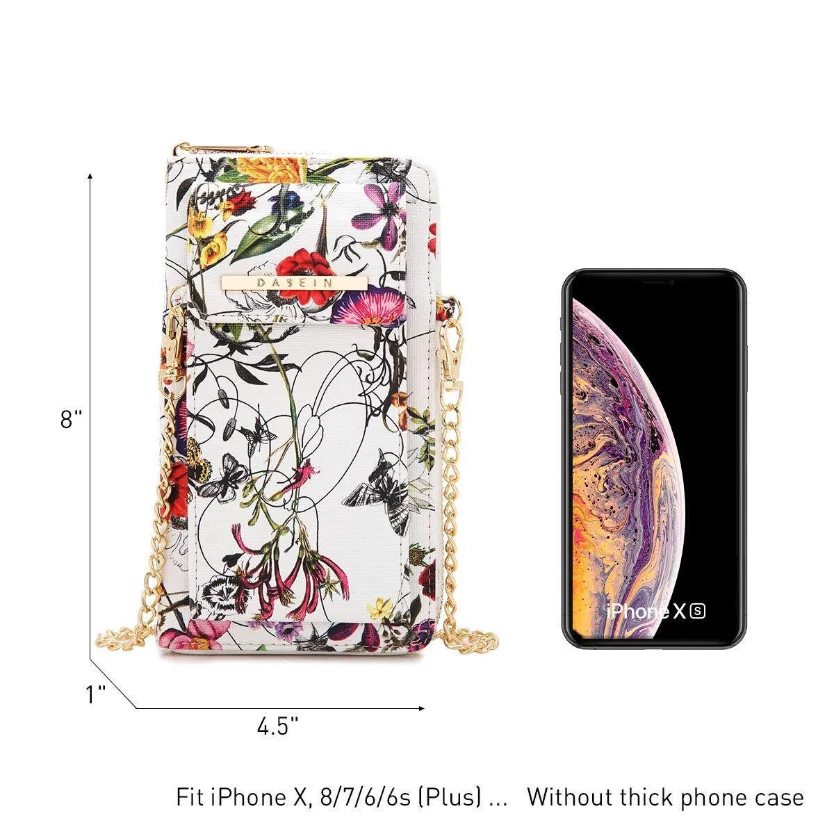 Fashion Small Size Cellphone Wristlet Crossbody Bag