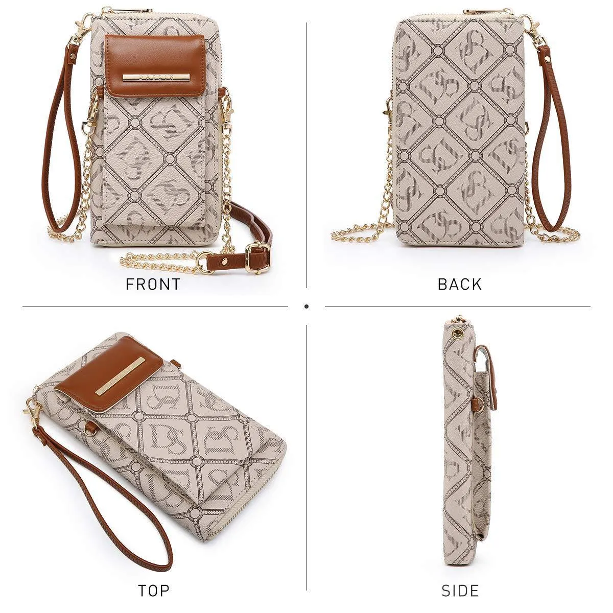 Fashion Small Size Cellphone Wristlet Crossbody Bag